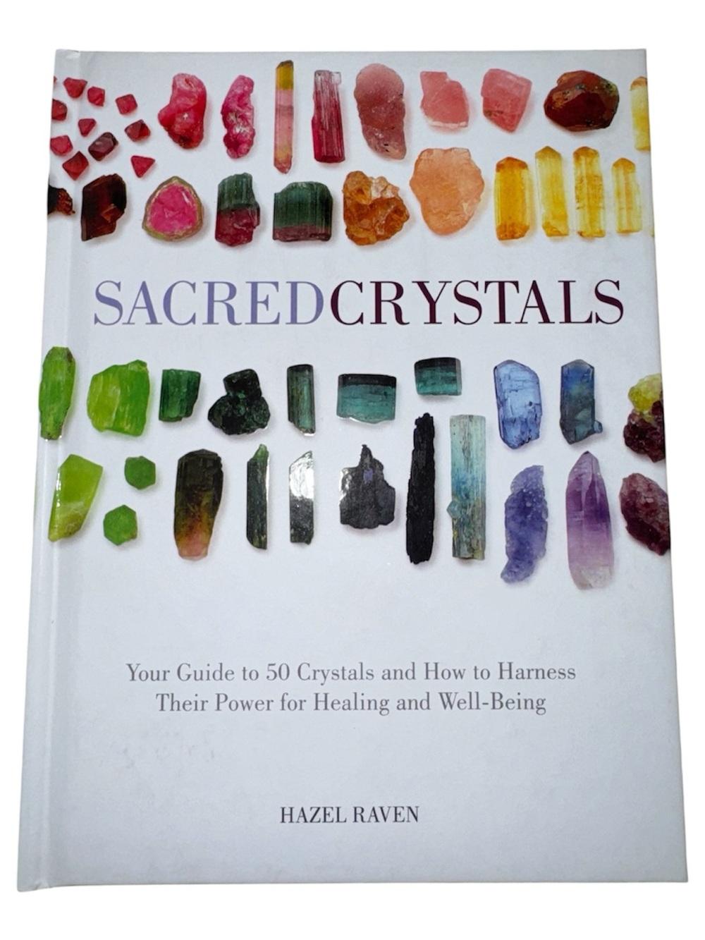 Sacred Crystals Book Hazel Raven